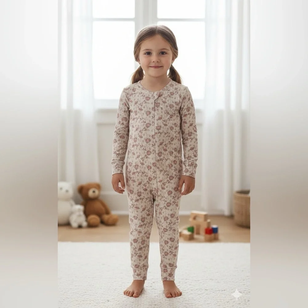 Modern Moments Floral Kids Pajama Bottoms